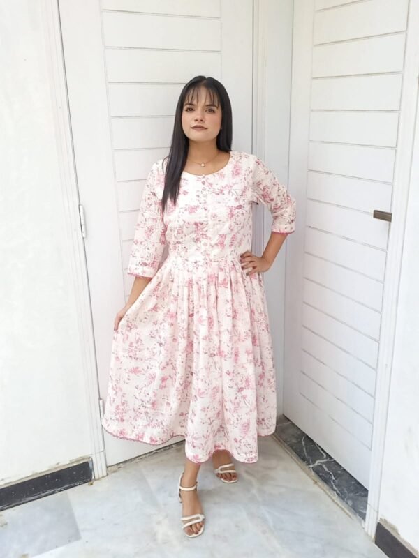 Embroidered chikankari