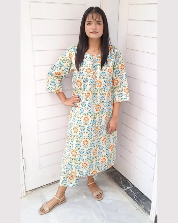 Untitled-2-02 Off-White Multi Floral Printed Lawn Suit
