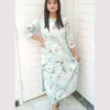 Untitled-2-12 Pastel Blue Floral Printed 2-Piece Lawn Set