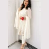 Untitled-2-29 Ivory Embroidered 3-Piece Chiffon Suit