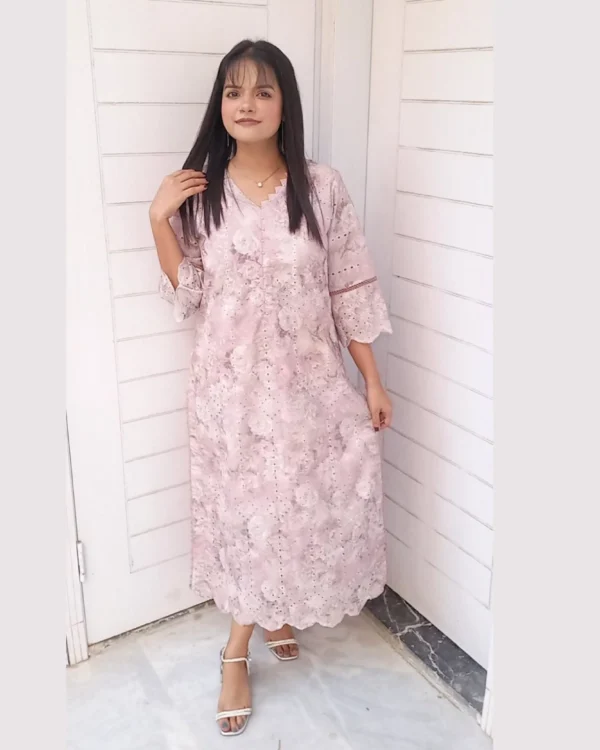 Untitled-2-37 Blush Pink Chikankari 2-Piece Lawn Set