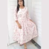 Untitled-4-14 Soft Pink Chikankari Frock Set
