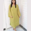 Lime Green Chikankari 2 Piece Lawn Set For Women Elegant Lime Green Chikankari 2 Piece Lawn Set For Women