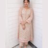 Peach Floral Printed 2-Piece Lawn Suit – Affordable Summer Lawn Collection in Pakistan Peach floral printed 2-piece lawn suit with matching printed trouser from affordable summer lawn collection in Pakistan