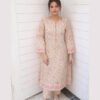 Peach Floral Printed 2-Piece Lawn Suit – Affordable Summer Lawn Collection in Pakistan Peach floral printed 2-piece lawn suit with matching printed trouser from affordable summer lawn collection in Pakistan